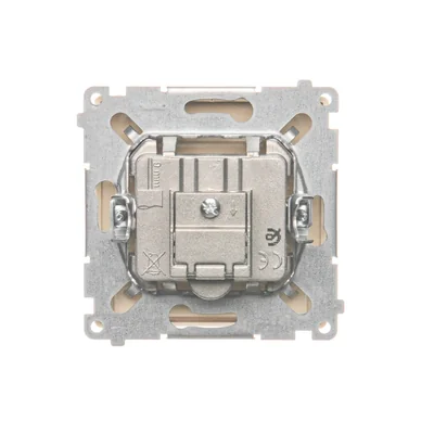 SIMON BASIC Antenna socket RD/TV/SAT beige