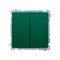 SIMON BASIC Candlestick switch (module) 10AX 230V green