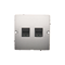 SIMON BASIC Computer socket RJ45 double category 5e (module) silver mat