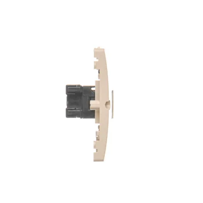 SIMON BASIC Computersteckdose RJ45 Kategorie 5e + Telefon RJ11 (Modul) beige