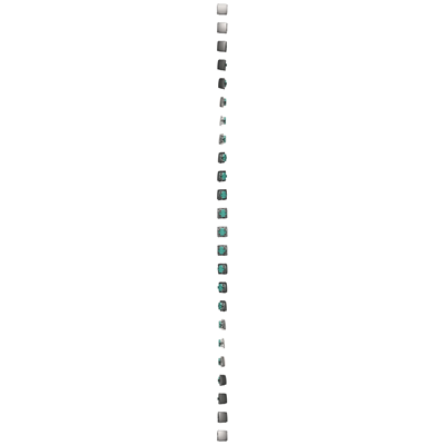 SIMON BASIC Connecteur croisé (module) 10AX 230V argent mat