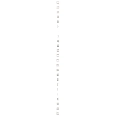 SIMON BASIC Couverture pour double prise de communication de données 2xRJ Keystone plat blanc
