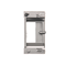 SIMON BASIC Deep surface-mounted box - an extension element for a single folded box for multiple inox frames