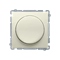 SIMON BASIC Dimmer push-rotativo unipolare per LED dimmerabili 230V (modulo) beige