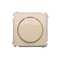SIMON BASIC Dimmer push-rotativo unipolare per LED dimmerabili 230V (modulo) beige