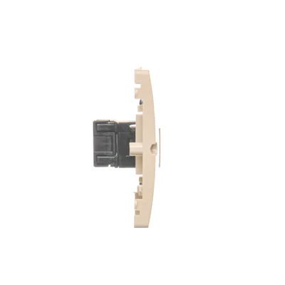 SIMON BASIC Double prise ordinateur 2xRJ45 cat.5e beige