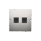 SIMON BASIC Double RJ12 telephone socket (module) screw mounting matt silver