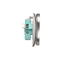 SIMON BASIC Double socket outlet with earthing and phase invariance function silver matt metallised 16A