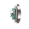 SIMON BASIC Double socket-outlet with grounding pin type with shutters for current paths 16A 230V silver matt