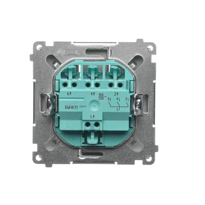 SIMON BASIC Dreifachschalter 10A 250V satiniert