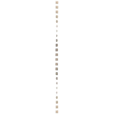 SIMON BASIC "F" single antenna socket (module) beige