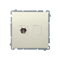 SIMON BASIC "F" single antenna socket (module) beige