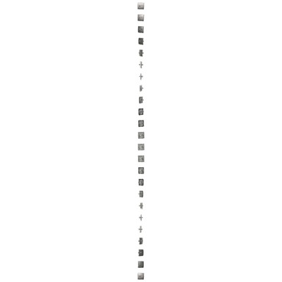 SIMON BASIC "F" type single antenna socket (module) silver mat