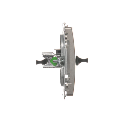 SIMON BASIC Fiber optic / optical single SC/APC satin socket