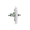SIMON BASIC Fiber / optical single SC/APC socket white