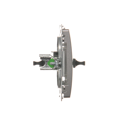 SIMON BASIC Fiber optic/optical single SC/APC socket inox steel