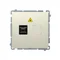 SIMON BASIC Fibra ottica singola/presa ottica SC/APC beige