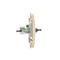 SIMON BASIC Fibre / prise optique simple SC/APC beige