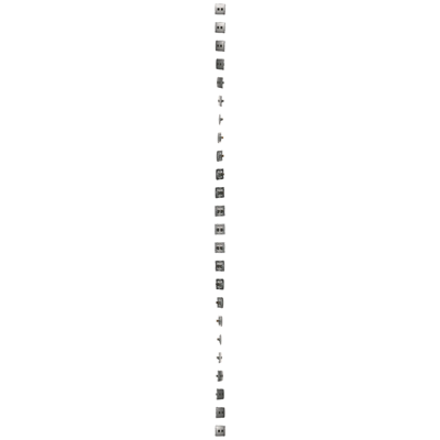 SIMON BASIC Gniazdo HDMI podwójne (moduł) srebrny mat
