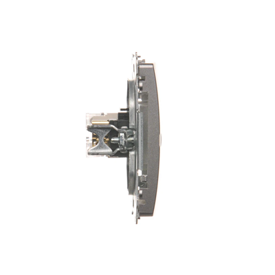 SIMON BASIC Gniazdo HDMI + RJ45 kategorii 6 (moduł) stal inox