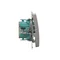 SIMON BASIC Interrupteur chandelier avec rétroéclairage (module) 10AX 230V argent mat