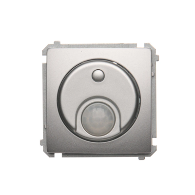 SIMON BASIC Interruptor con sensor de movimiento y relé con protección (módulo) 230V plata mate