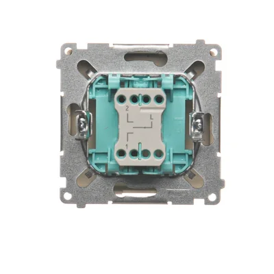 SIMON BASIC Interruptor de persiana enrollable de tres posiciones 1-0-2 beige
