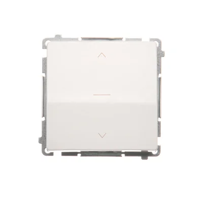 SIMON BASIC Interruptor de persiana enrollable de tres posiciones 1-0-2 blanco