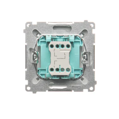 SIMON BASIC Interruptor de persiana enrollable de tres posiciones 1-0-2 blanco