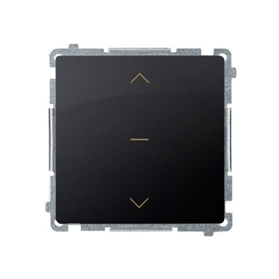 SIMON BASIC Interruptor de persiana enrollable de tres posiciones 1-0-2 grafito mate