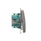 SIMON BASIC Interruptor (módulo) unipolar con indicación LED 10AX 230V plata mate