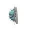 SIMON BASIC Interruptor triple 10A 250V plata mate