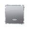SIMON BASIC Крос-коннектор з LED підсвічуванням (модуль) 10AX 230V silver matt