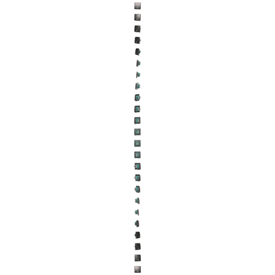 SIMON BASIC Łącznik krzyżowy z podświetleniem LED (moduł) 10AX 230V srebrny mat