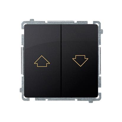 SIMON BASIC Łącznik żaluzjowy (moduł) 10AX 230V grafit mat