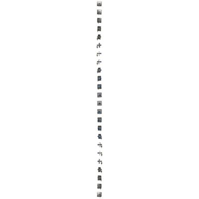 SIMON BASIC Momentary shutter switch with a key, 3-position "I-0-II" 2 N/O contacts, silver matt