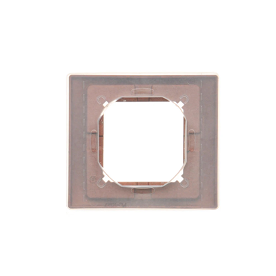 SIMON BASIC NEOS 1-gang frame for splash-proof version IP44 with mahogany gasket