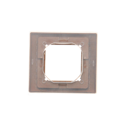SIMON BASIC NEOS 1-gang frame for splash-proof version IP44 with oak seal