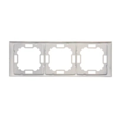 SIMON BASIC NEOS 3-fold universal frame, horizontal and vertical lavender