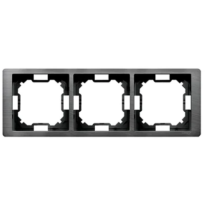 SIMON BASIC NEOS 3-násobný univerzální horizontální a vertikální titanový rám