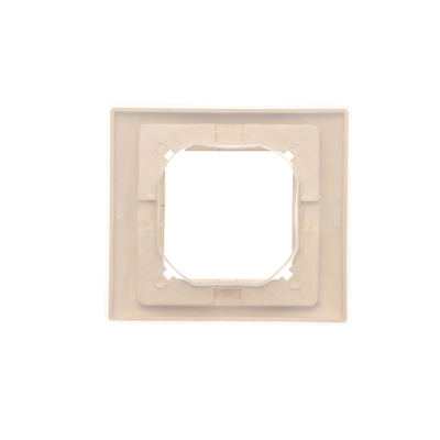 SIMON BASIC NEOS Cornice singola per versione antispruzzo IP44 con guarnizione beige