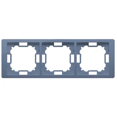SIMON BASIC NEOS Marco universal triple, horizontal y vertical, lavanda