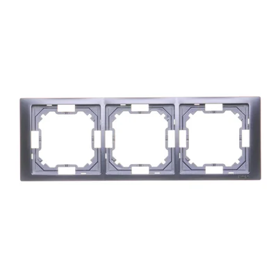 SIMON BASIC NEOS Marco universal triple, horizontal y vertical, lavanda