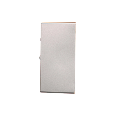 SIMON BASIC NEOS Single metallized inox surface-mounted box