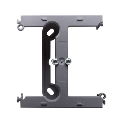SIMON BASIC NEOS Surface-mounted box - an extension element for a single box folded into multiple frames, silver matt, metallized