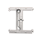 SIMON BASIC NEOS Surface-mounted box - an extension element for a single box folded into multiple frames, silver matt, metallized