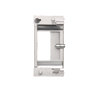 SIMON BASIC NEOS Surface-mounted box - an extension element for a single box folded into multiple frames, silver matt, metallized