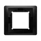 Simon Basic Neos WMYZ-04121N-Z013 NEOS, marco único para IP44, versión resistente a salpicaduras con junta; negro