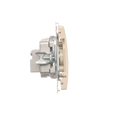 SIMON BASIC Presa antenna terminale RD/TV/SAT, beige