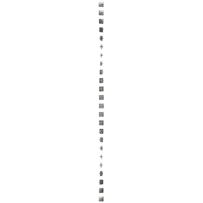 SIMON BASIC Presa antenna tipo "F" + presa computer RJ45, categoria 6, argento metallizzato opaco
